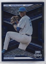 2023 Panini Elite Extra Edition Blue Aspirations 299/349 Eriq Swan #132 0t2