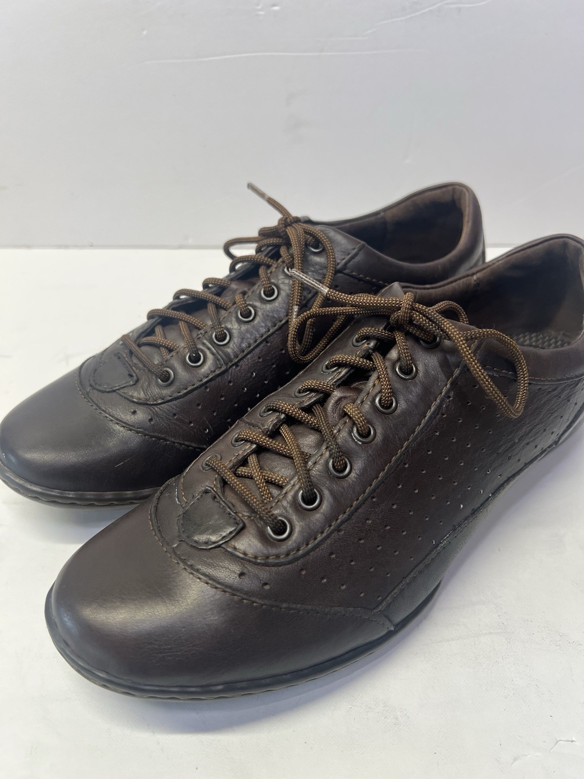 Born Walking Shoes Women’s Size 8 Brown Leather Comfort Lace Up Oxford Casual-image