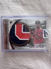 Topps 2025 Museum Collection Justin Verlander Game-Used Patch Relic MMJP-JV 1/5