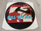 METALLICA - KILL EM ALL  1.PRESS PICTURE DISC MFN UK 1986        SLAYER,EXODUS
