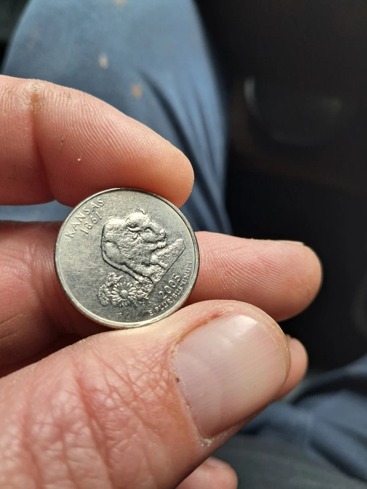 2005 Kansas error quarter. - Image 3 of 4