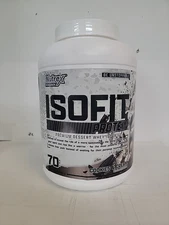 Nutrex IsoFit 100% Whey Isolate Protein Powder EAA BCAA Cookies&cream Exp 6/26