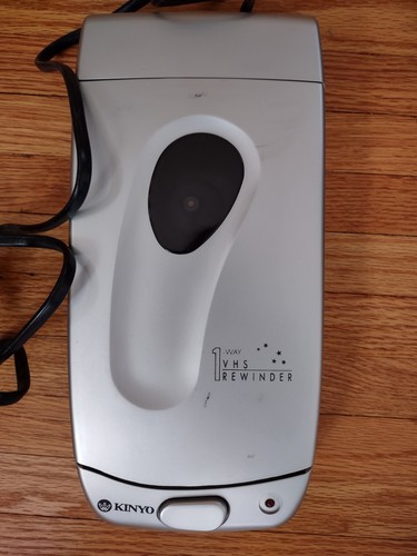 Kinyo 1-fach VHS Aufwickler UV-428 silber Video Cassette Tape Rewinder getestet funktioniert - Bild 2 von 3
