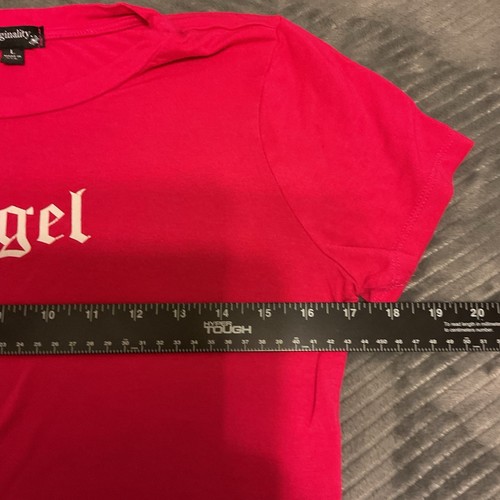 ✨Camiseta de bebé Angel recortada rosa✨ - Imagen 3 de 5