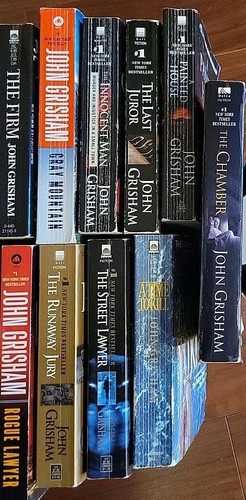 John Grisham Action Thriller Lot of 22 Paperback Books - Picture 3 of 6