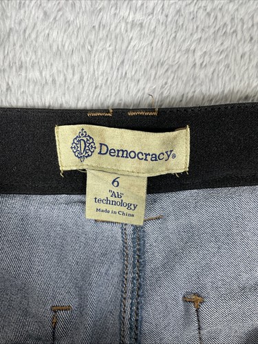 Democracy Jeanshose Damen 6 blau "Ab" Technologie Bootcut Knöchel Stretch Freizeit - Bild 8 von 9