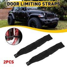 2x Adjustable Door Limiting Strap For 2007-2021 Jeep Wrangler Jk Jl Jt Car Parts