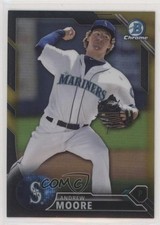 2016 Bowman Chrome Prospects Black & Gold Refractor Andrew Moore #BCP234 a3q