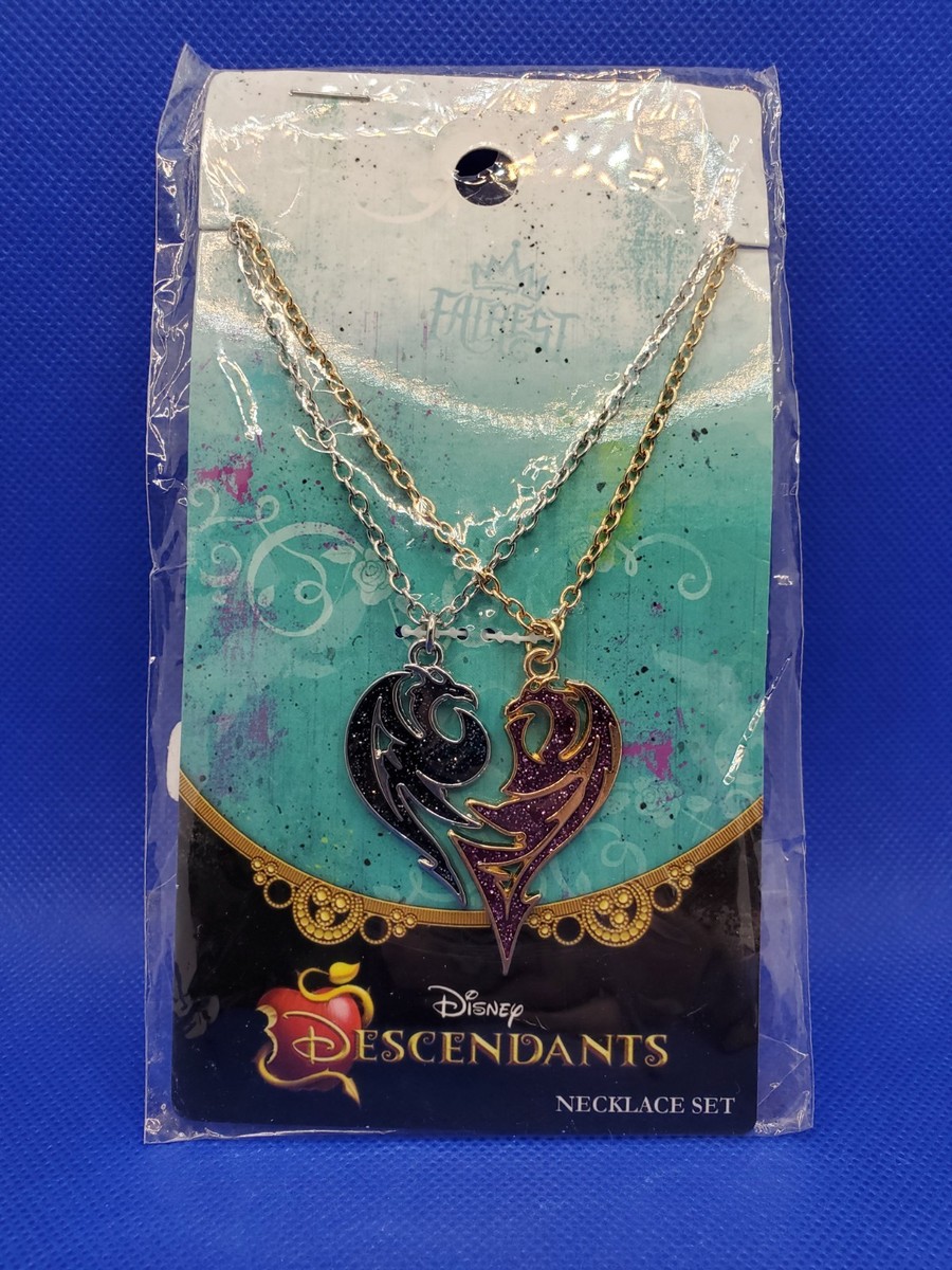 Necklace Set Mal Descendants Dragon Necklace Gold Dragon Necklace