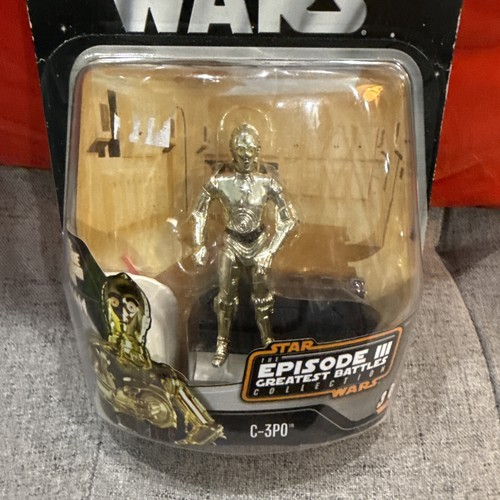 Star Wars Saga Greatest Battles C-3PO Action Figure 2006 Hasbro ROTS Ep 3 - Picture 3 of 7