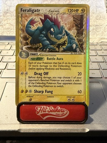Feraligatr 2/101 Dragon Frontiers Delta Species Holo Pokemon EX
