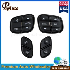 4PCS Driver Information Control Switch For 03-07 Chevy Silverado GMC Sierra
