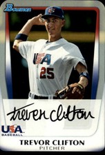 2011 Bowman Chrome Draft Prospects #BDPP95 Trevor Clifton - BB