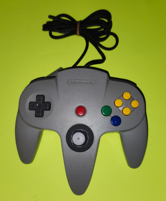 Nintendo 64 Gray Controller NUS-005 Official N64 OEM Tight stick Authentic