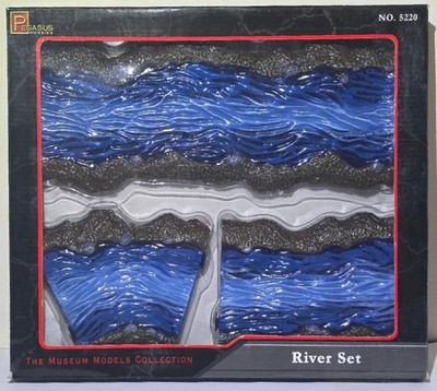 Pegasus Hobbies 5220 RIVER SET 6 Piece 1/87 Scale Museum Models Collection NEW 