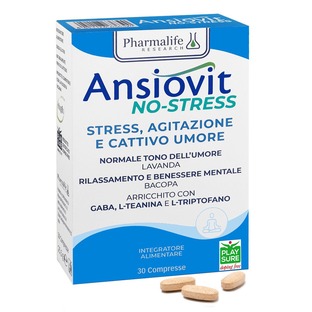 Ansiovit | Ansiovit Pharmalife Research Ansiovit No-Stress 25,5 G Compresse Bambino - Immagine 2