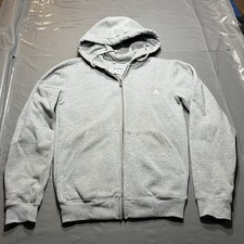 VTG Y2K Carhartt Embroidered Logo EK185 Gray Sweatshirt Hoodie XS Tag Fits S/M