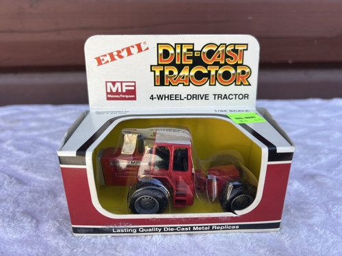 Ertl 1/64 Massey Ferguson 4880 4WD Tractor Stock #1727 NIB - Picture 1 of 3