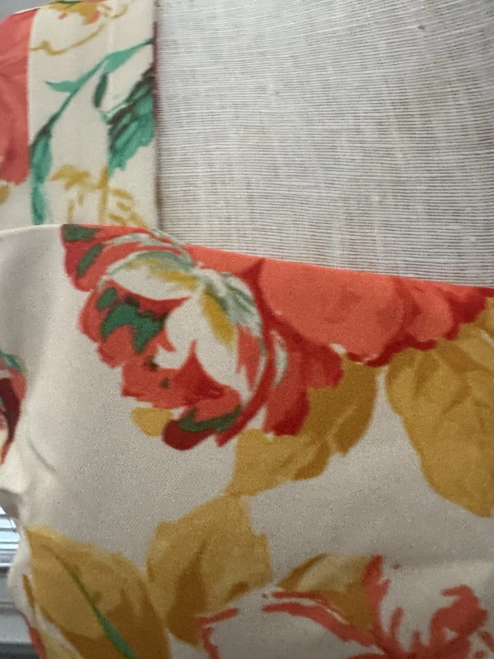 J. Vestido para mujer Crew con estampado floral ratty talla 8 usado una vez y lavado Foto 4 de 4