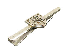 925 Silver Vintage 15th Century FENWICK & SAILORS Heraldic Lion Tie Clip  TR3078