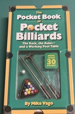 Pocket Book of Pocket Billiards: The Rack, the Rules--back Cover Has Small Tear