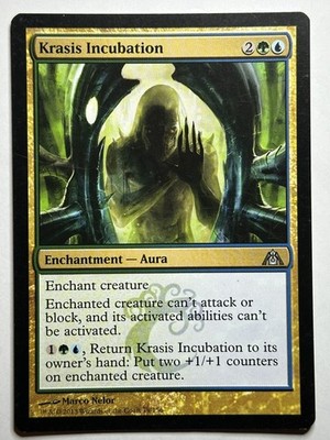 Krasis Incubation Dragon's Maze 79 MP-LP MTG Card