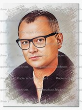 Heinz Rudolf Kunze--2C246--Druck und Postkarte