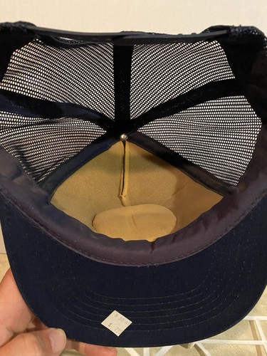 Vintage Pratt & Whitney Aircraft American Eagle blue rope brim snapback hat EUC - Picture 4 of 8