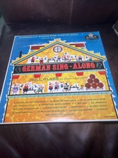 German Sing-Along Will Glahe 1960 Vintage Vinyl Record