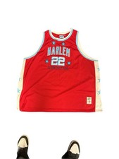 Harlem Globetrotters Jersey. Curly 22. 1927 Platinum FUBU. Men’s Size 6 X