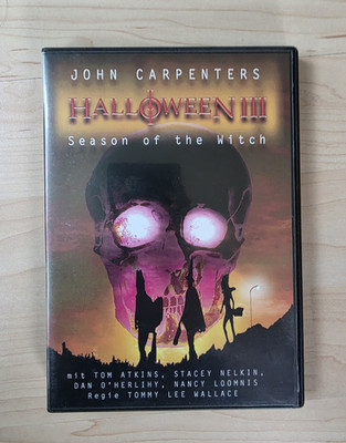 Best Entertainment Halloween III DVD Horror FSK 18 Deutsch Atkins PAL Wallace