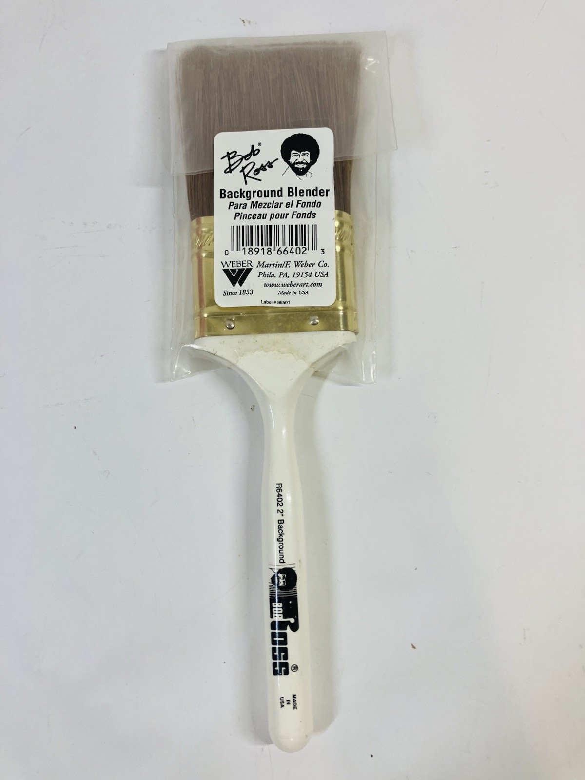 Brand New Bob Ross Background Blender Brush-2" Width (Pack of 1) R6402