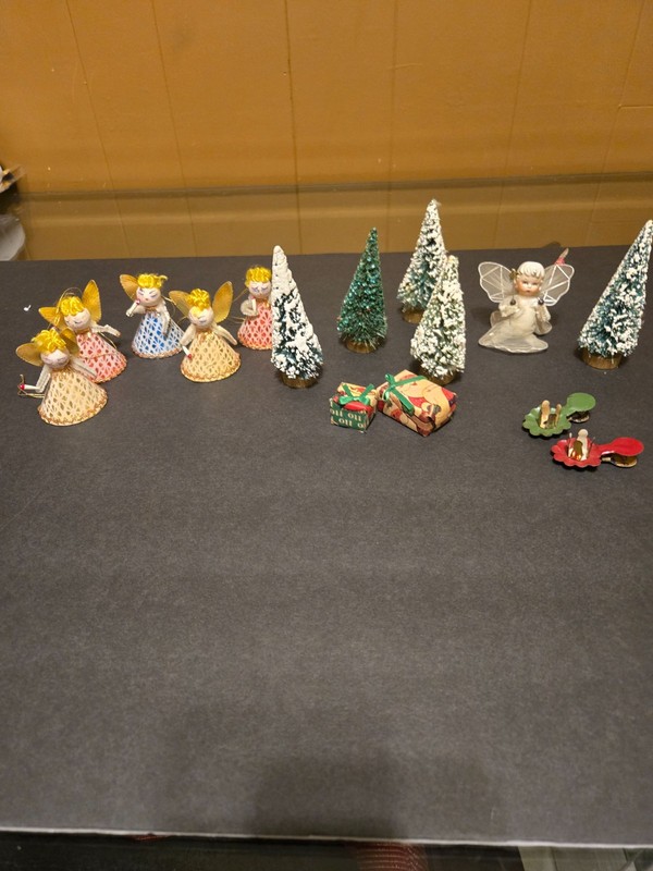 Small Vintage Angel Ornaments and More