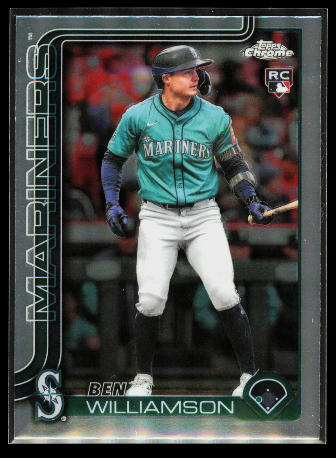 2025 Topps Chrome Update Ben Williamson RC #USC168