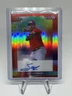 2023 Leaf Vivid #BA-SS3 Sal Stewart Base Auto Prismatic Red Red Rainbow/8