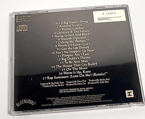 Big Daddy Kane - It's a Big Daddy Thing (CD) (Safe Shipping) - Picture 3 of 6