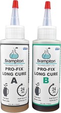 Brampton PRO-FIX Long Cure Golf Epoxy, 20-Min Full-Set Work Life, Off-White