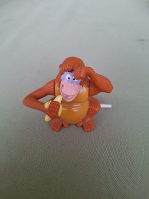 Vintage 1993 McDonalds Happy Meal Disney The Jungle Book King Louie wind-up toy