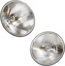 Headlight Assembly Set Of 2 - Sealed Beam Dual Beam - For 1972-1973 Bmw 2002