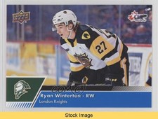 2022-23 Upper Deck CHL Blue Ryan Winterton #89 READ 1g4p