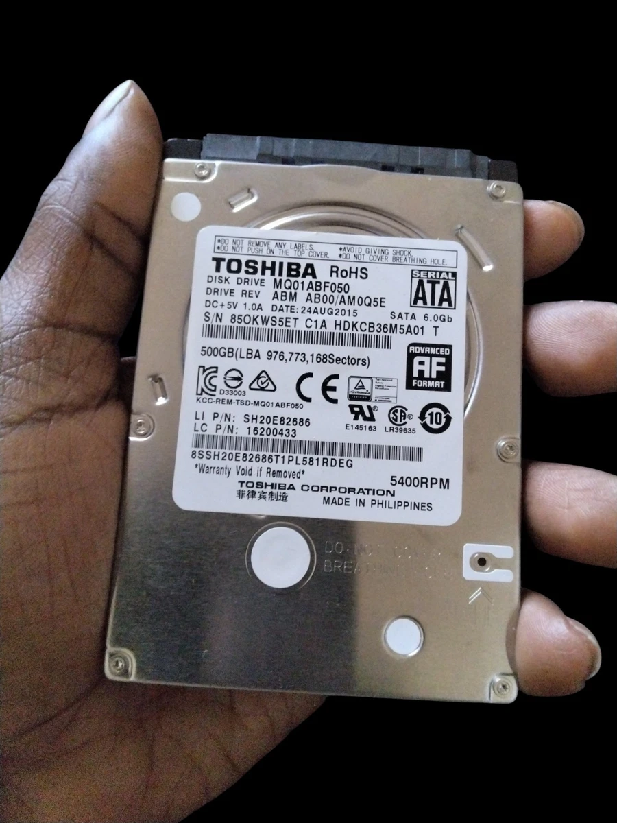 Toshiba 500GB Hard Drives (HDD, SSD & NAS) for sale | eBay