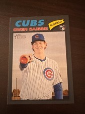 おじこんヘンダーソン、カブレラオルティズ、ロビンソントムシーバージョンソン 2026 Topps Heritage - Owen Caissie #360 Dark Gray Border (RC) for