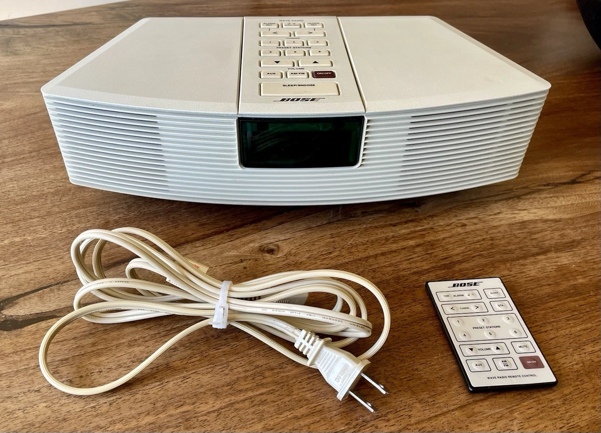 White Bose Wave Radio for sale | eBay