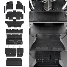 Floor Mats Set for Chrysler Pacifica 2017-2025 2026 7/8 Seats(Only Gas), Fit ...