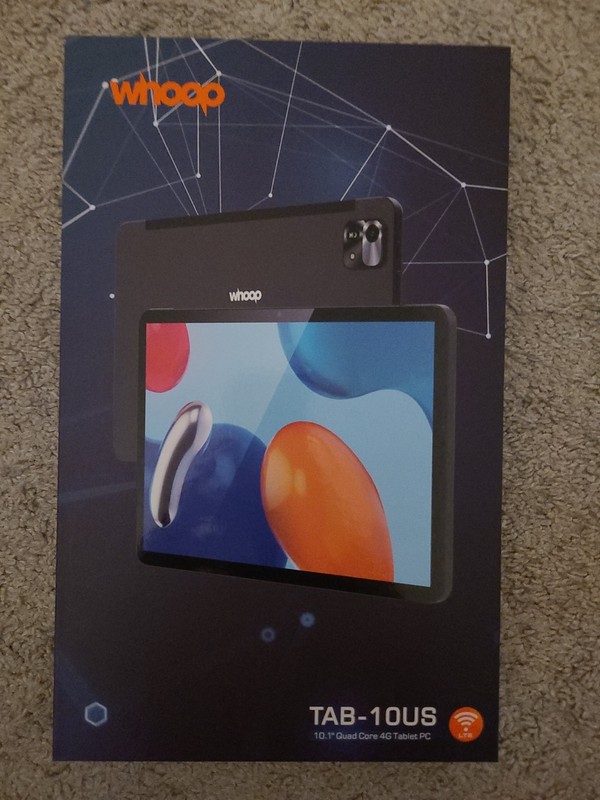 Whoop TAB-10US 10.1' Tablet 32GB Android 13 3GB RAM + 32GB SD Card