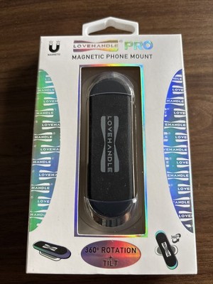 Love Handle Pro Magnetic Phone Mount 360 Rotation Tilt, Sealed