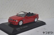 Minichamps BMW M3 Cabriolet 1 43 Miniature Car Red 3 Series E46