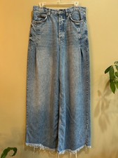 free people we the free old west slouchy jeans 30 blue