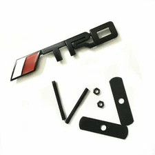 TRD Black Rear EMBLEM FOR TOYOTA HILUX Camry FORTUNER ALTIS YARIS Tacoma 4runner