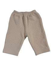 Kissy Kissy Baby Pants Jacquard 0-3 Months Light Pink Quilted Soft Knit Newborn